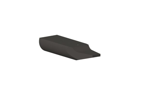 Shear tool with back relief, shaft 3/16 ", width 3,5 mm